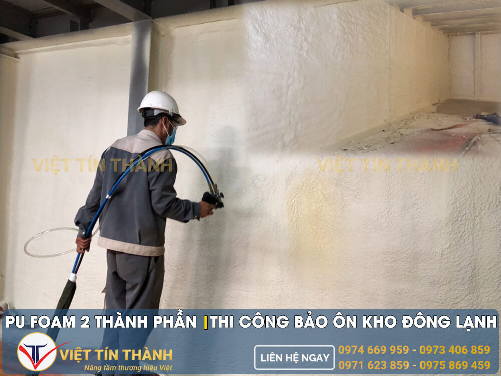 phun pu foam bảo ôn kho đông lạnh